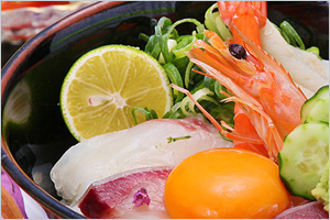 海鮮丼